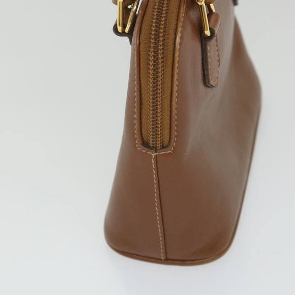 GUCCI Bamboo Hand Bag Leather 2way Brown 007 1014 0231 0 Auth 59000 - Picture 3 of 16